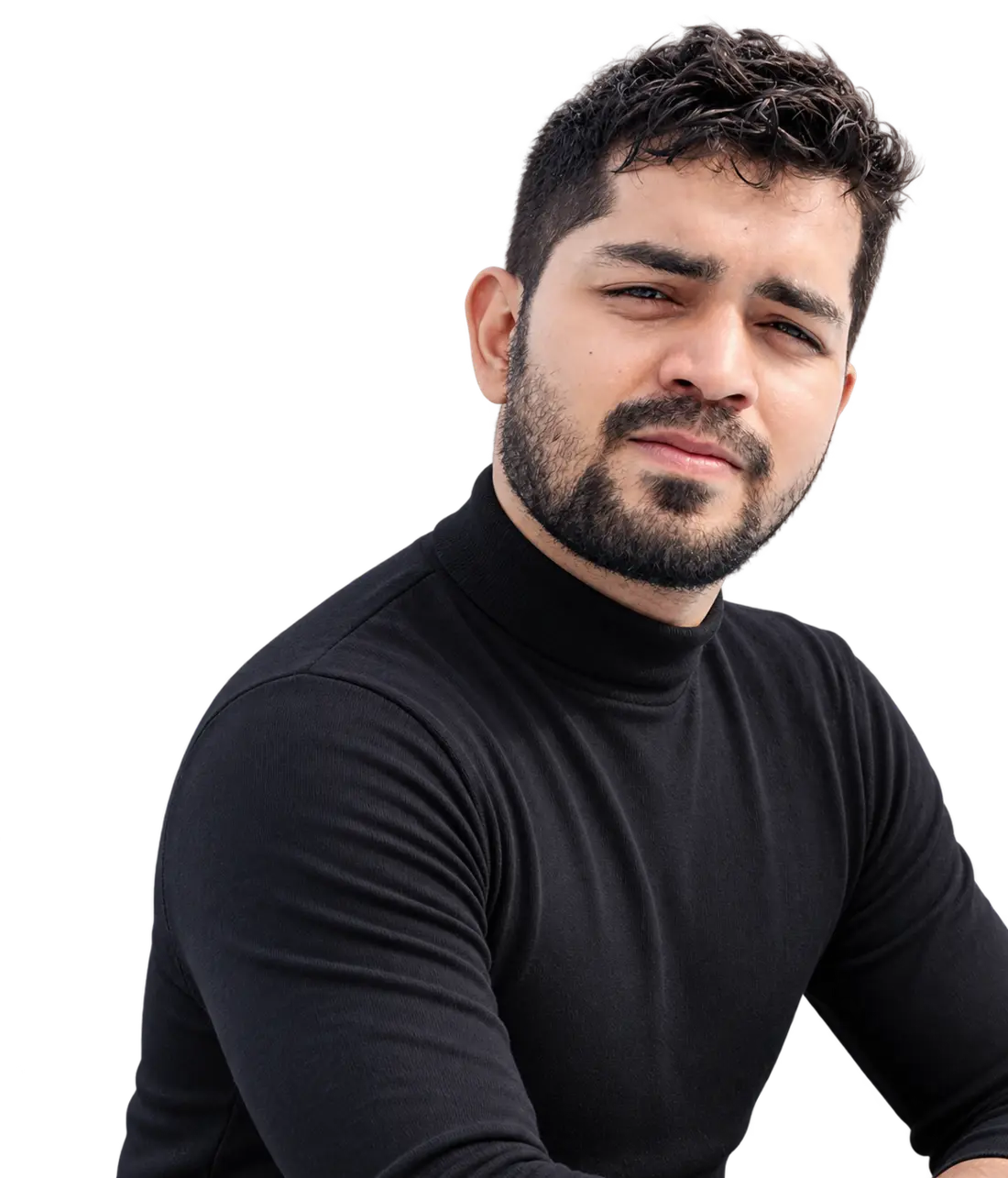 Close portrait of Md Asiqur Rahman